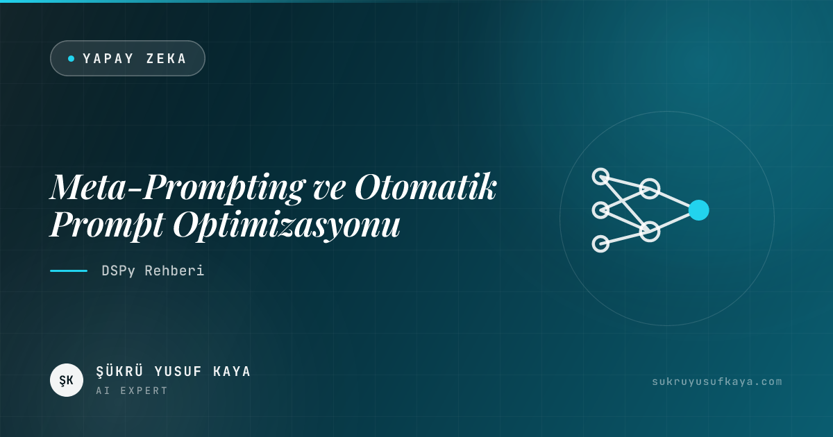 Meta-Prompting and Automatic Prompt Optimization: A DSPy Guide