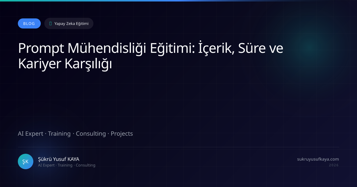 Prompt Engineering Training: Content, Duration and Career Value